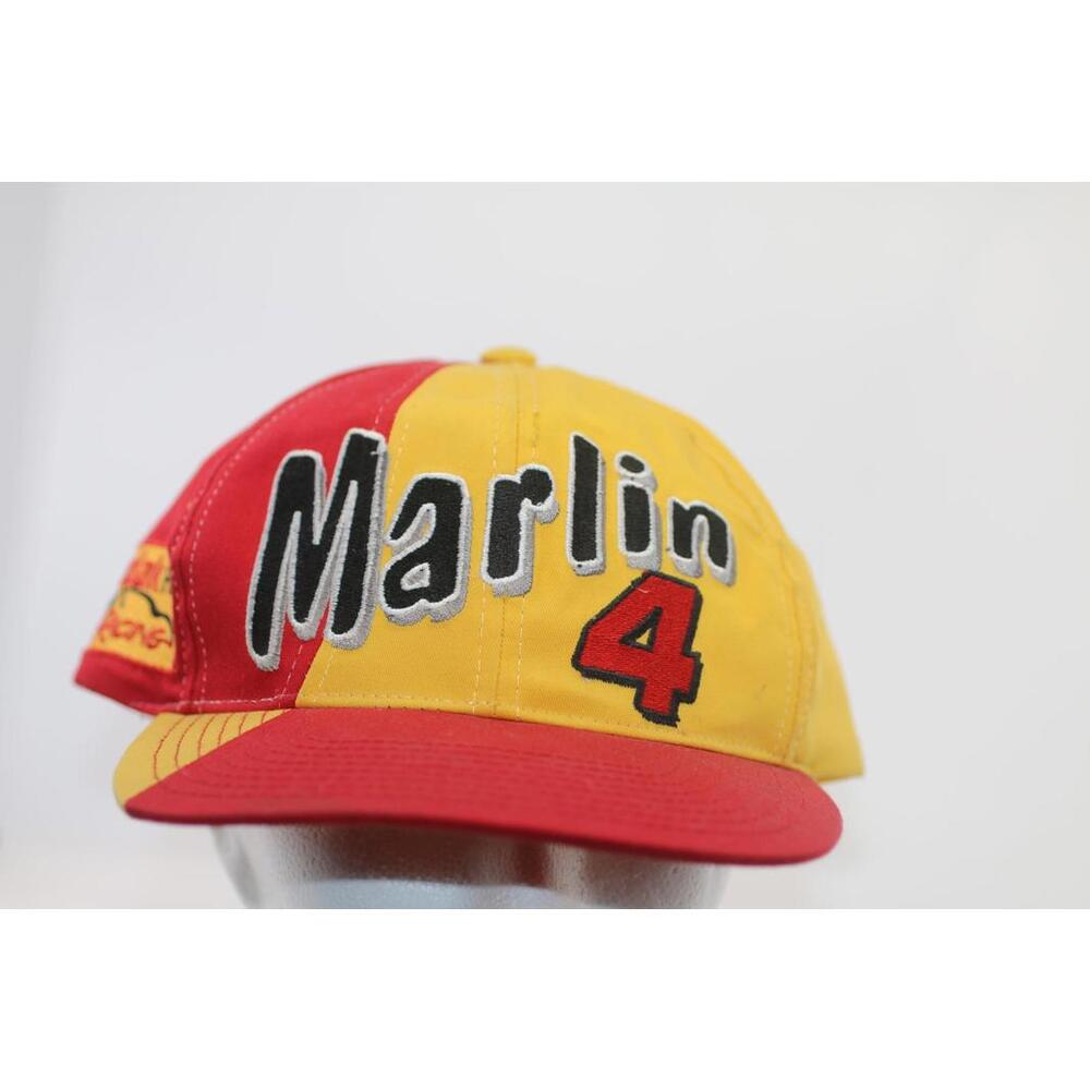 Vintage 1996 Marlboro 4 Racing Cap Kodak Film NASCAR Snapback